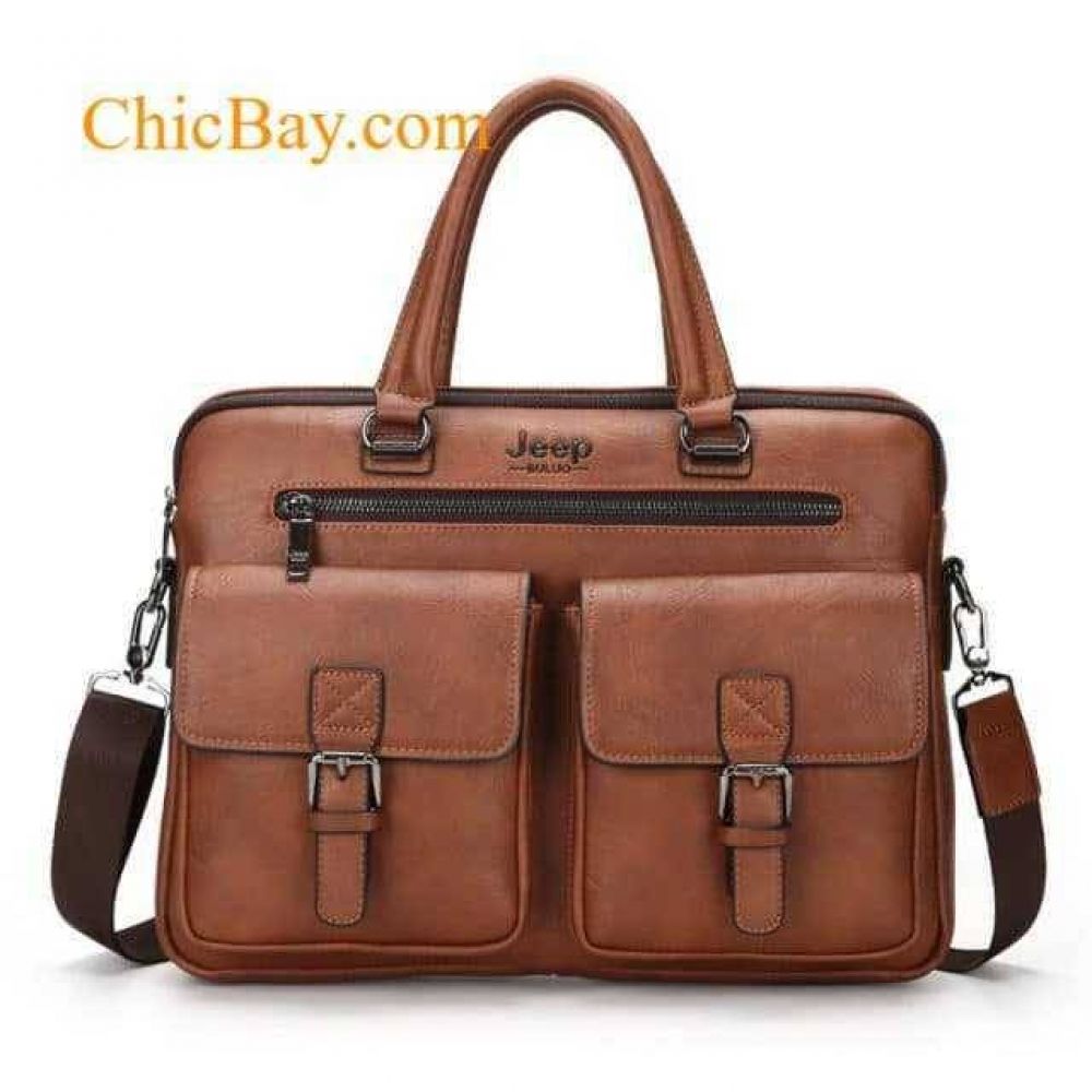 Luxury Men Business Leather Bag Handbag Briefcase Messenger Laptop Satchel Bags