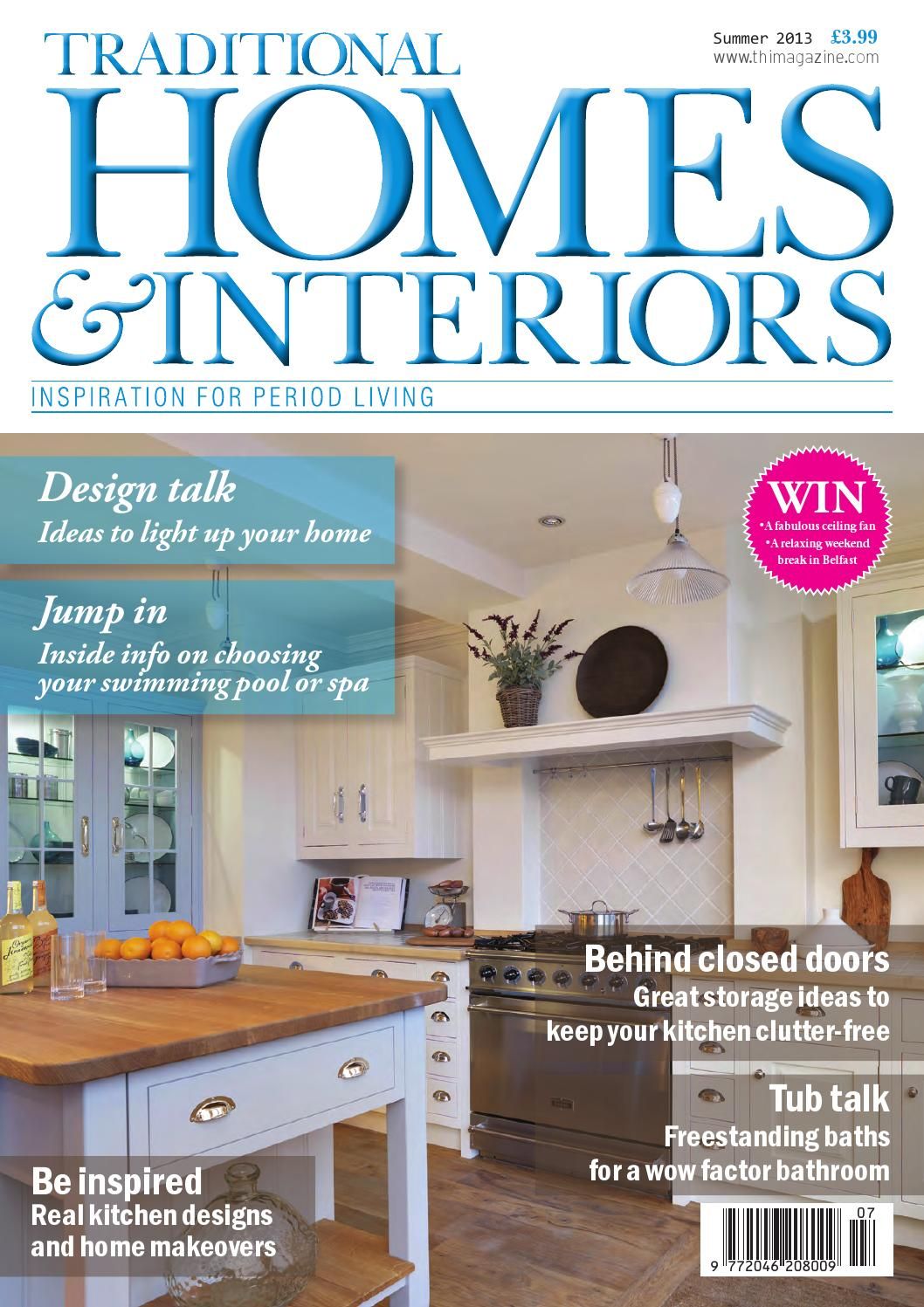 traditional homes interiors magazine