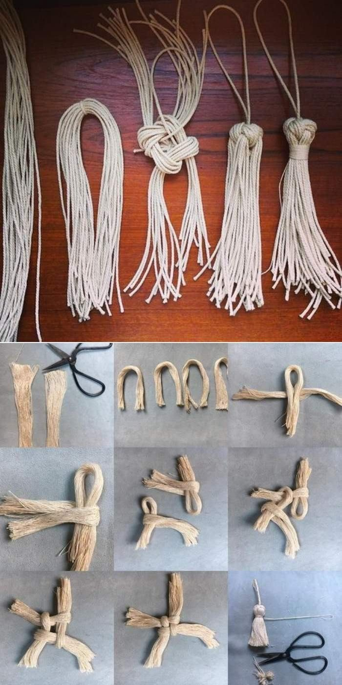 Como fazer o tassel: o acessório da vez!