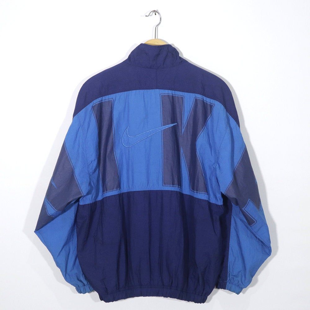 NIKE Vintage 90s NIKE Big Logo Windbreaker Shell Spray Vintage 90er Jahre ADIDAS Windbreaker Shell Spray Hoodie