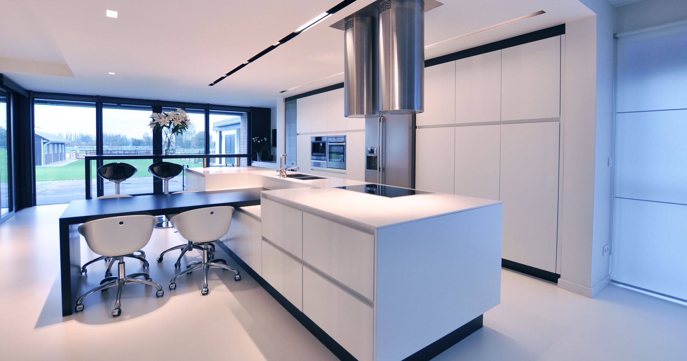 moderne keuken (met afbeeldingen) | Keukens, Keuken ...