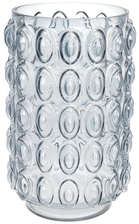 Стеклянная ваза Ancient Glass "Bubbles" для цветов, настольная. Размер: 30х19см. Нежно-голубое стекло. Можно использовать и как декоративную вазу под букетик или цветок, и как декоративный элемент с цветными наполнителями. Подробнее на сайте Posudograd.ua Punch Bowl