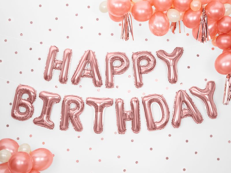 Ballon Happy Birthday Rose Gold Decoration Anniversaire Anniversaire Rose Decoration Fete Anniversaire Ballon Happy Birthday Rose Gold Decoration Anniversaire Anniversaire Rose Decoration Fete Anniversaire