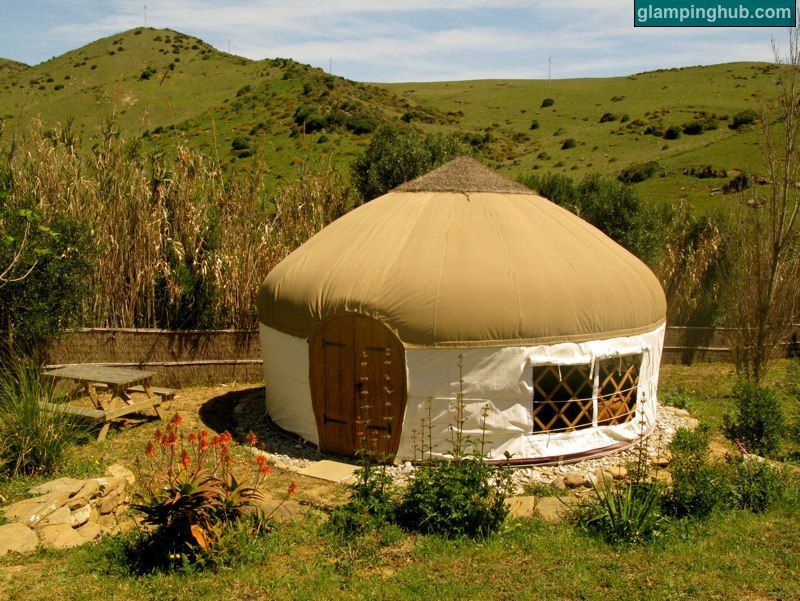 Stylish And Eco Friendly Yurts For Glamping Near The Beaches Of Tarifa Spain Yurt Canopy And Stars Glamping