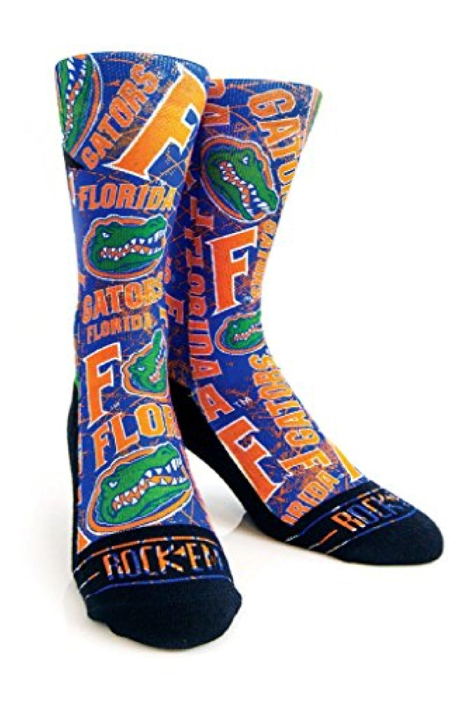 NCAA Louisiana Tech Bulldogs Custom Athletic Crew Socks