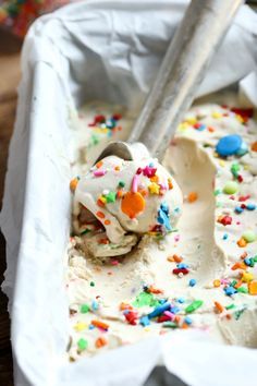 Vegan Vanilla Birthday Cake Ice Cream Recipe Vegan Birthday Cake Ice Cream Birthday Cake Vanilla Birthday Cake