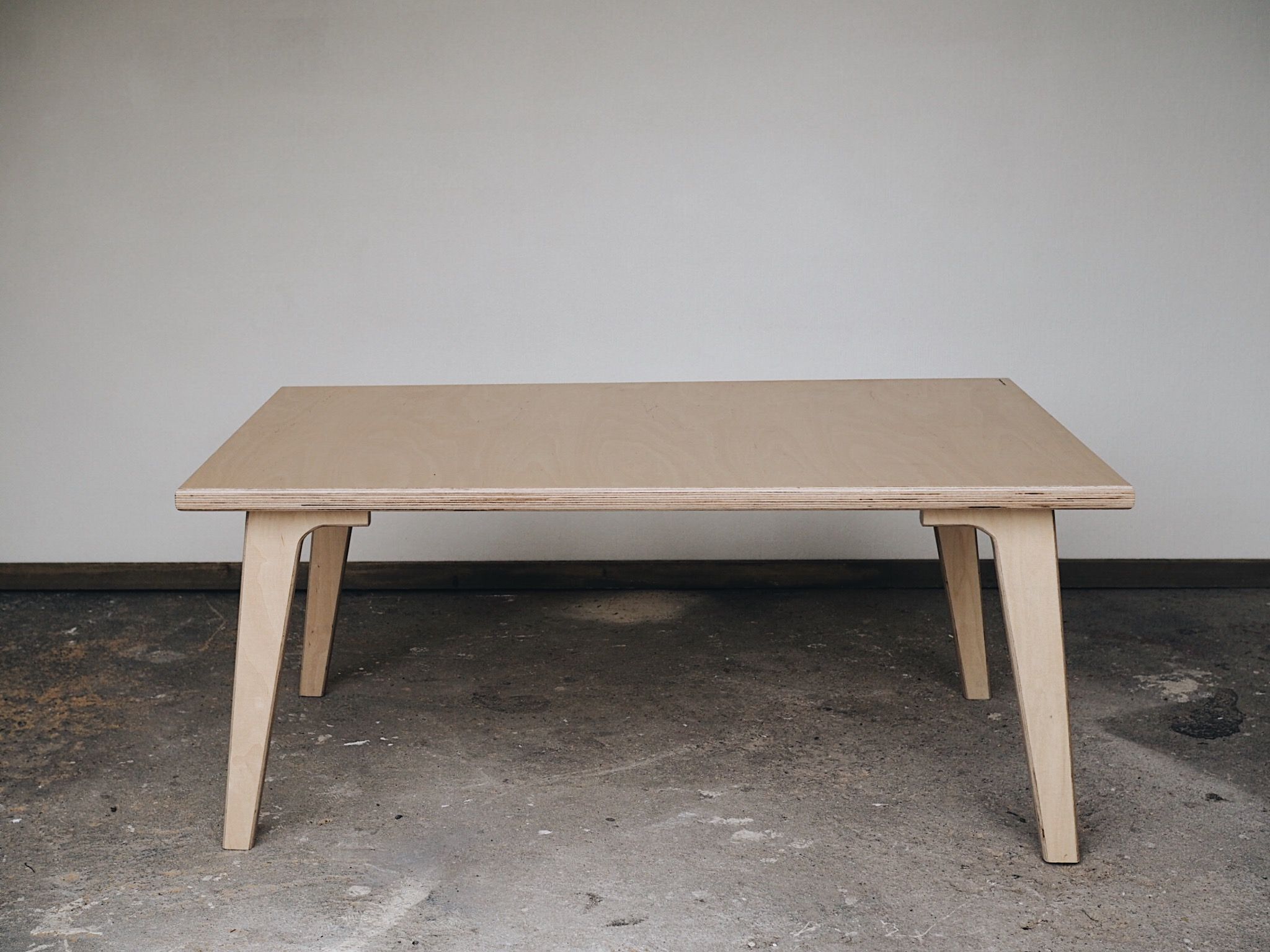 Henri Matias 110cm X 70cm X 45cm Birch Wood Coffee Table Handmade