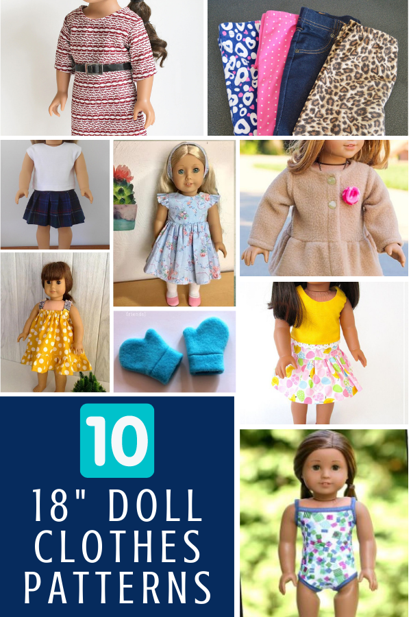 American Girl Clothes Patterns, American Girl Dress Pattern, Clothing Patterns Free, American Girl Doll Crafts, American Girl Doll Clothes Patterns, Doll Dress Patterns, American Girl Crochet, American Girl Doll Accessories, Doll Sewing Patterns