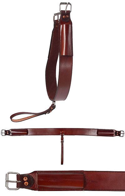 WESTERN LEATHER BACK CINCH GIRTH REAR FLANK CINCH TRAIL SHOW HORSE SADDLE TACK