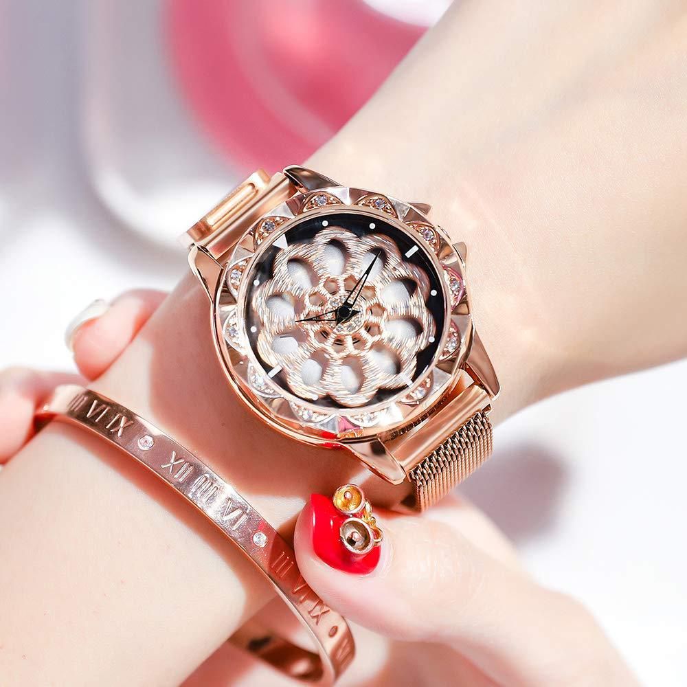 Generico Lucky Women Bracelet Watches Rose Gold Rotating Dial Quartz In 2021 Bracelet Watches Women Clocks Fashion Wristwatch Fashion Generico Lucky Women Bracelet Watches Rose Gold Rotating Dial Quartz In 2021 Bracelet Watches Women Clocks Fashion Wristwatch Fashion
