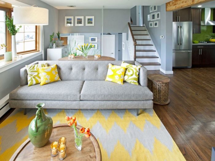 Wohnzimmer Grau - In 55 Beispielen erfahren, wie das geht | Farben ... Wohnzimmer Grau - In 55 Beispielen erfahren, wie das geht | Farben ...