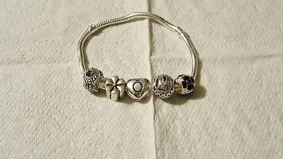 charms pandora lettre m charms pandora lettre m