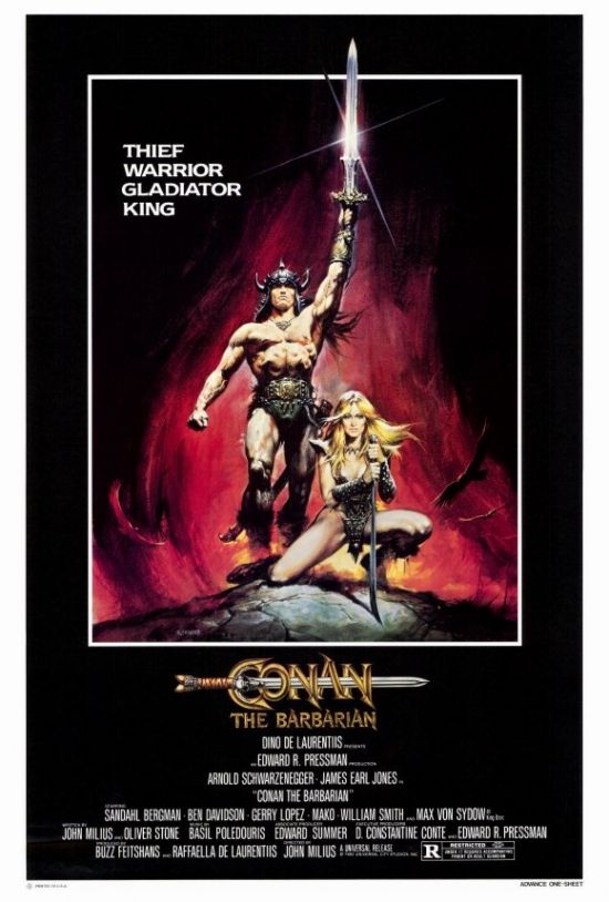 Conan The Barbarian Movie Poster Print 27 X 40 Item Movaf0399 Conan The Barbarian Movie Conan The Barbarian Conan The Barbarian 1982