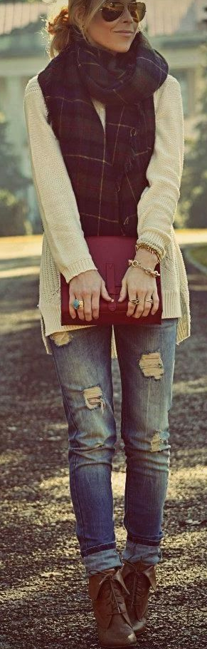 Pin on My Style Ein Roter Pullover ist Gold wert ❤️ und darf in keinem