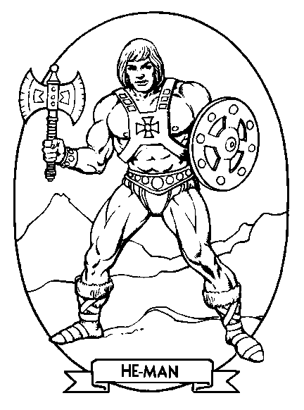 He-Man Coloring Pages | Cartoon Coloring Pages, Coloring Pages, Free Coloring Pages