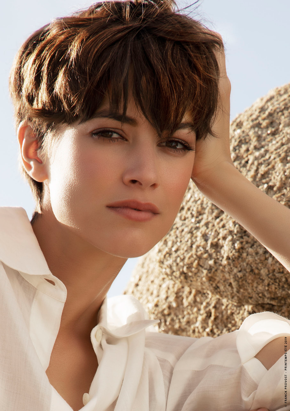 French Summer De Frank Provost Tupelu Com Frank French Hair Hairstyle Hairstyle Hombres Pelo Color Pel Really Short Hair Hair Styles Short Hair Styles