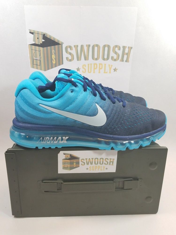 NIKE AIR MAX 2017 BINARY BLUE GLACIER BLUE 849559 404 NIKE AIR MAX 2017 BINARY BLUE GLACIER BLUE 849559 404