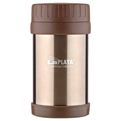 Термос для еды LaPlaya Food Container 0,5 литра (коричневый) Объем: 0,5 л; Держит тепло: 6 ч; Держит холод: 8 ч; Цвет: коричневый; Термосы LaPLAYA® серии JMG предназначены для еды. Они используются как для горячих блюд - супы, вторые блюда и гарниры, так и для холодных - салаты овощные и фруктовые, ягодные пюре, мороженное. Термосы очень просты в применении и абсолютно герметичны. Как правило, термосы объемом 0,35л используются для индивидуального питания и детей и легк Nutribullet, Thermos, Kitchen Appliances, Stuffed Peppers, Food, Diy Kitchen Appliances, Home Appliances, Stuffed Pepper, Essen