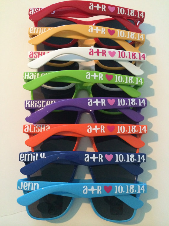 Bachelorette Party Favors Sungles Bachelorette Party Favors Sungles Wedding Bridesmaid Gift Custom Bachelor