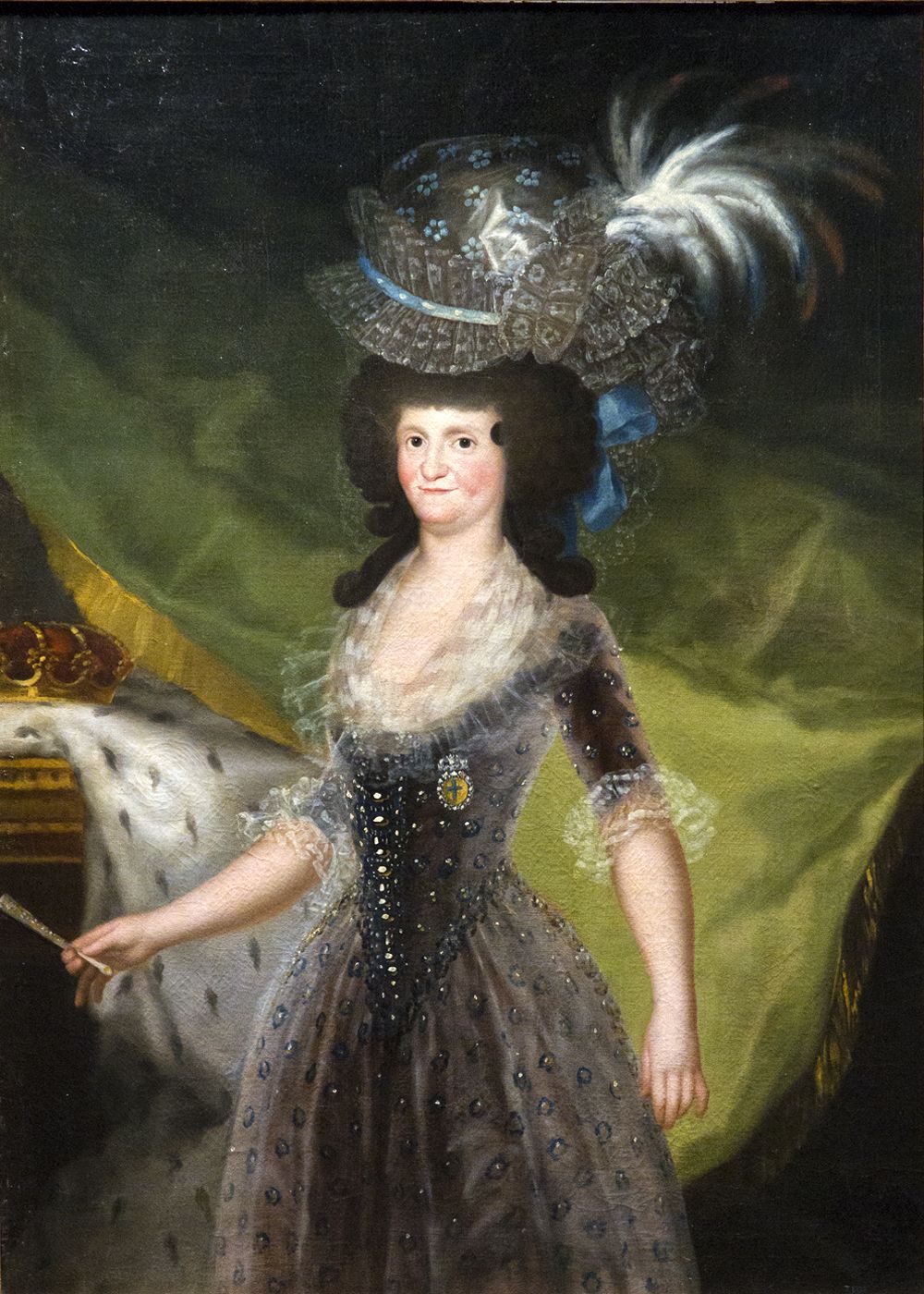 La Reina María Luisa Esposa De Carlos Iv Hija Del Duque De Parma Francisco Goya Spanish Art Portrait
