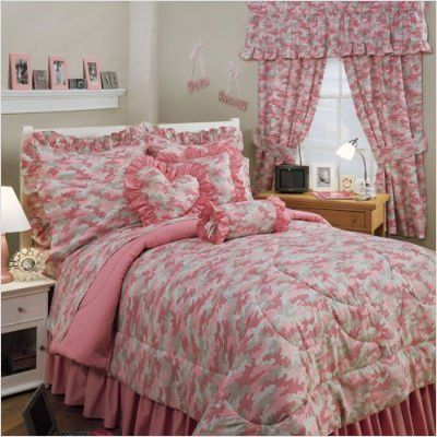 Pink Camo Bedding for Girls - Sheets Sets Full From All Seasons Bedding