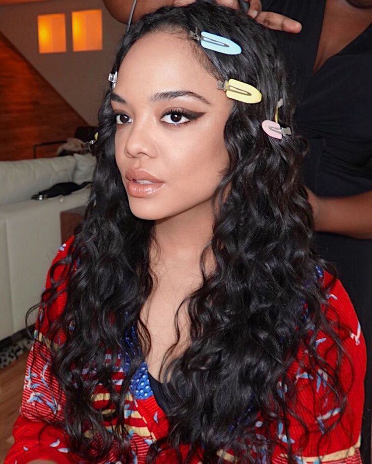 Pin By Grace On My Beauty Tessa Thompson Artistic Hair Hair Beauty