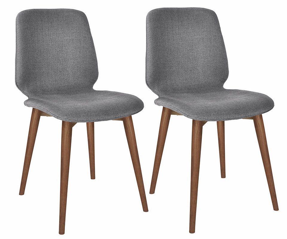 andas Polsterstühle, 2er-Set »Basic Cut«, Beine walnut, im - www küchen quelle de andas Polsterstühle, 2er-Set »Basic Cut«, Beine walnut, im - www küchen quelle de