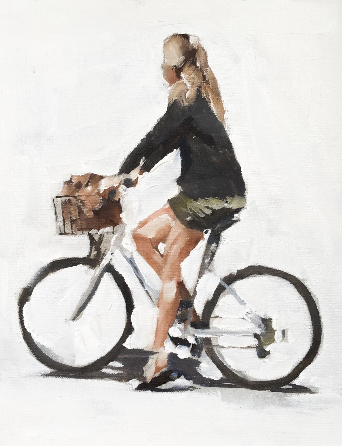 bicycle art bicycle wall art girl bicyle art unique bicycle art bicycle art gift bicycle print unique bicycle print bicycle painting biking