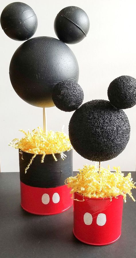 I think that my oldest son has been obsessed with Mickey Mouse since birth! We watch Mickey Mouse Clubhouse and Mickey and the Roadster Racers ALL DAY LONG!!! He even knows the words to several episodes! He is almost 3, but I wanted to share a few pics from his 1st birthday party. I bet ... Read More about DIY Mickey Mouse Party Ideas Mickey Mouse Birthday Decorations, Mickey 1st Birthdays, Mickey Mouse First Birthday, Mickey Mouse Clubhouse Birthday Party, Theme Mickey, Mickey Mouse Parties, Disney Birthday, Birthday Ideas, Disney Parties