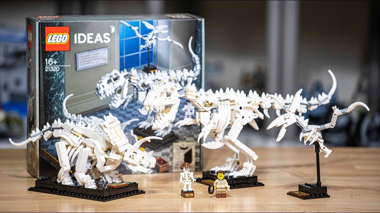 Lego 21320 idées Dinosaur Fossils Squelette Modèles adulte collection Building Kit