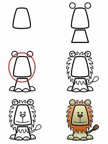 Creative Ideas Photos From Creative Ideas S Post Facebook Dessin Apprendre A Dessiner Comment Dessiner Un Lion