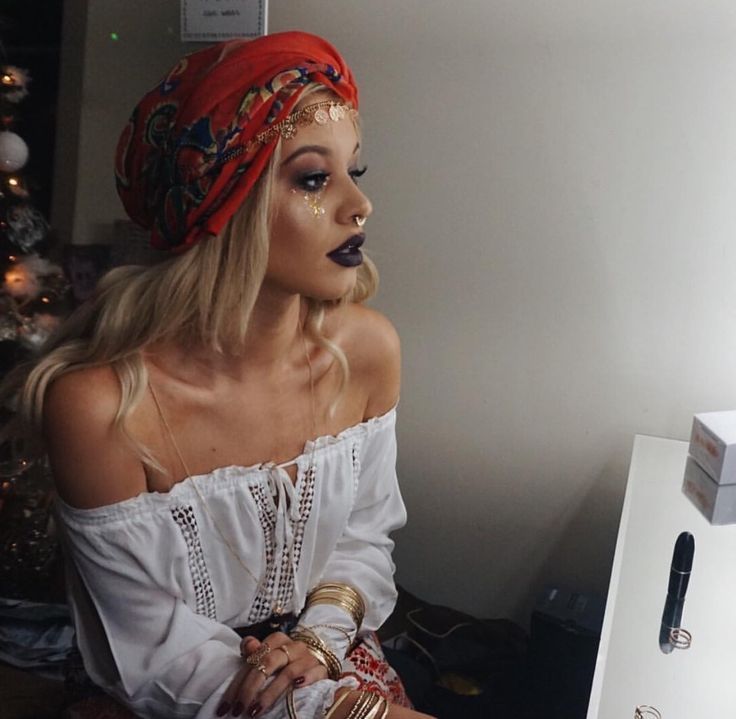 #fancydress #makeup #gypsy #fortuneteller - #fancydress - New Ideas