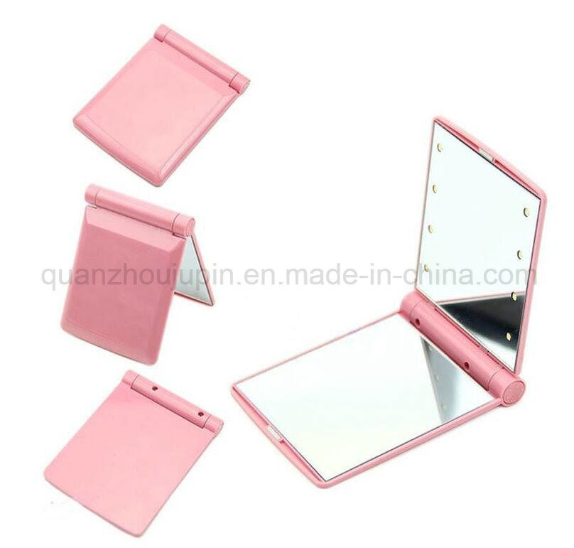OEM LED Plastic Folding Portable Pocket Makeup Cosmetic Mirror Shape : Square. Style : Modern. Kind : Pocket Mirror. Frame Material : Plastic. Sides : Double Sided. Finish : Silver. Customized : Customized. OEM : Yes. Festival Decoration, Pore Cleansing Facial, Mask Powder, Gel Face Mask, Collagen Facial, Facial Cleaning, Led Makeup Mirror, Skin Care Kit, Magnifying Mirror