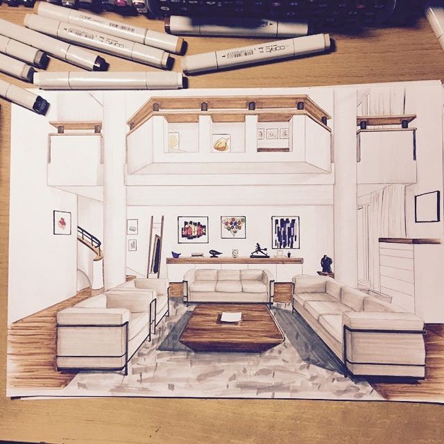 croquis architecture intérieure - Recherche Google Renderings - creer plan de maison croquis architecture intérieure - Recherche Google Renderings - creer plan de maison