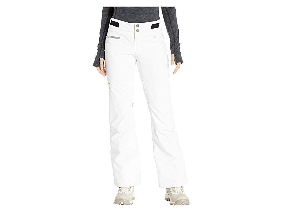 Obermeyer Straight Line Pants (White Obermeyer Ski Pants SZ 10 Women's Black