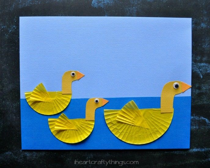 Duck Crafts, Foam Crafts, Summer Crafts For Toddlers, Toddler Crafts