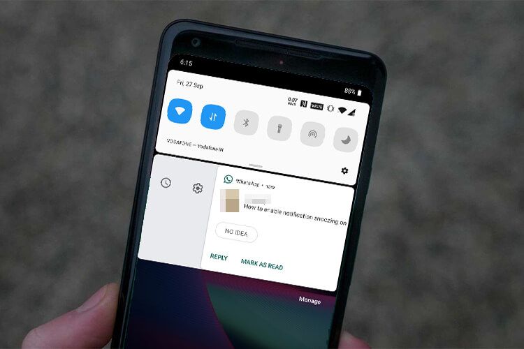 How To Snooze Notifications On Android 10 With Images
