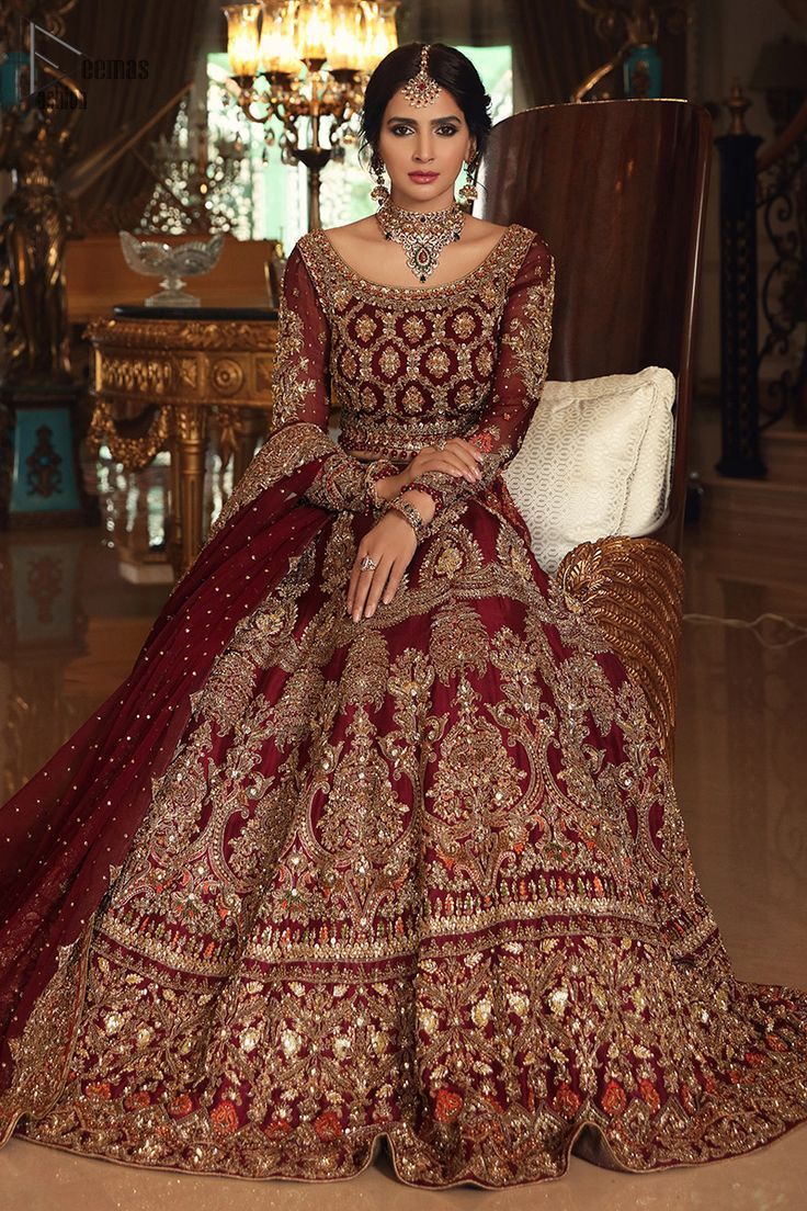 This is a story about ajey nagar, a famous and wealthy business man a… #fanfiction #Fanfiction #amreading #books #wattpad Red Bridal Dress, Asian Bridal Dresses, Bridal Dresses Pakistan, Designer Bridal Lehenga, Bridal Lehenga Choli, Bridal Dress Design, Pakistani Wedding Dresses, Maroon Bridal Lehenga, Red Wedding Lehenga