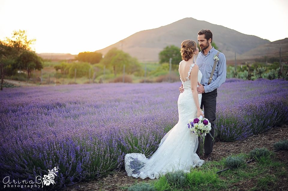 Keys Creek Lavender Farm Arina B Photography San Deigo Wedding Keys Creek Lavender Farm Arina B Photography San