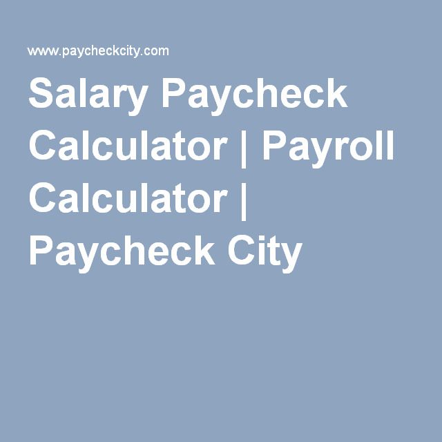 salary paycheck