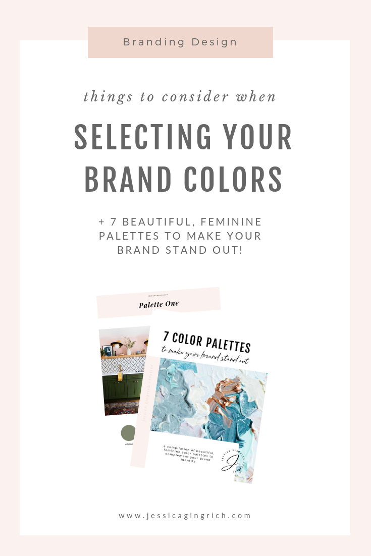 Choosing your Brand Color Palette based on Color