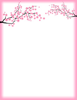 cherry blossom powerpoint template