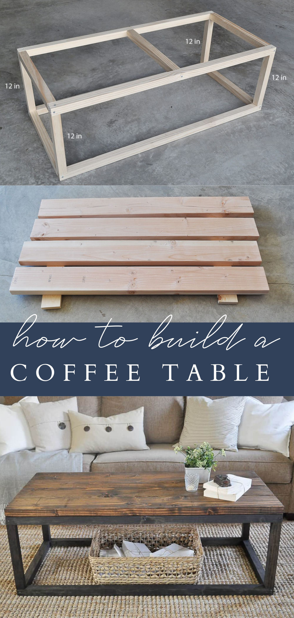 DIY Industrial Coffee Table