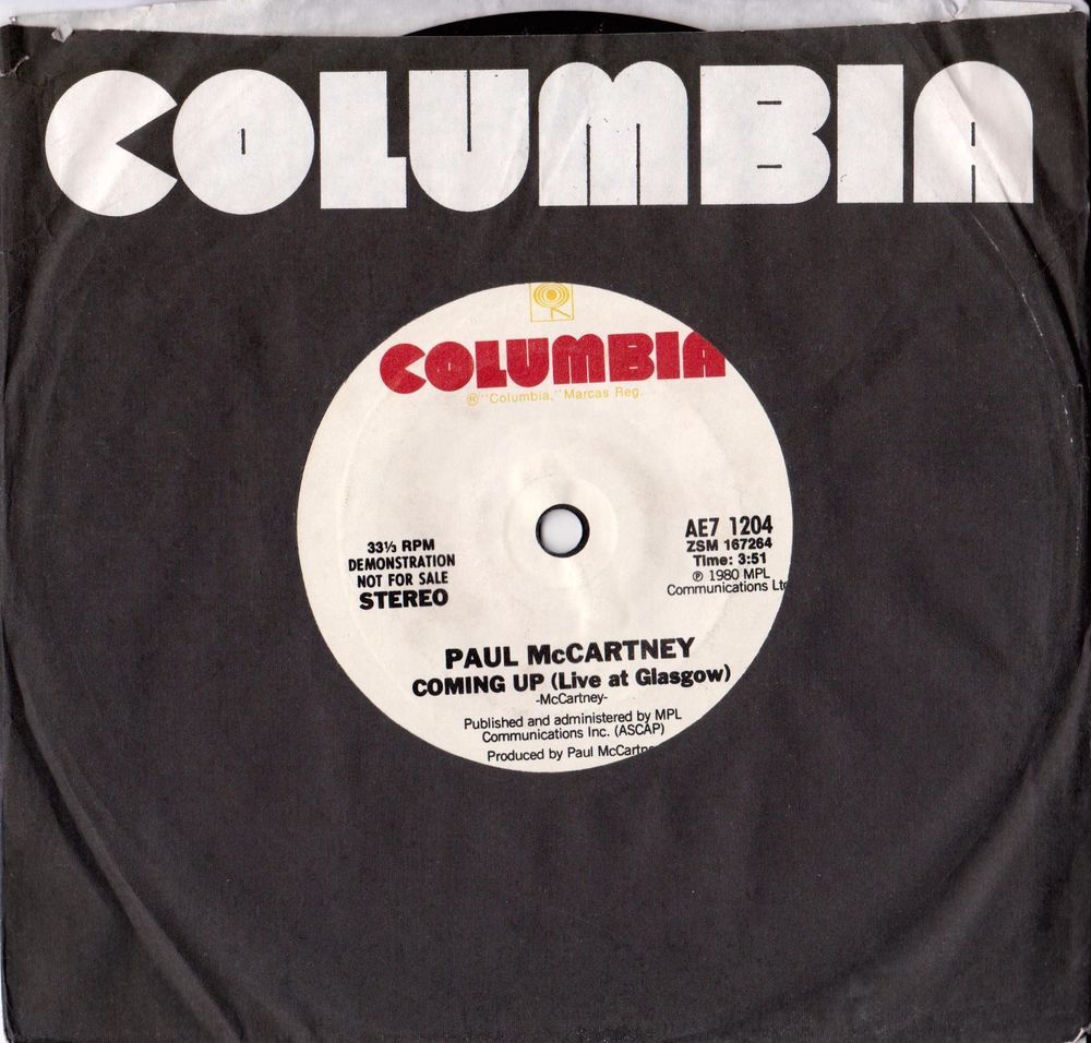 paul mccartney coming up paul mccartney coming up
