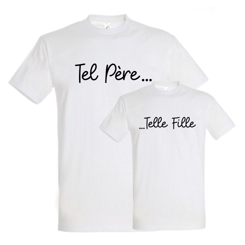 T-shirts De père en fille | T shirt, Cadeau fille 8 ans, Cadeau père