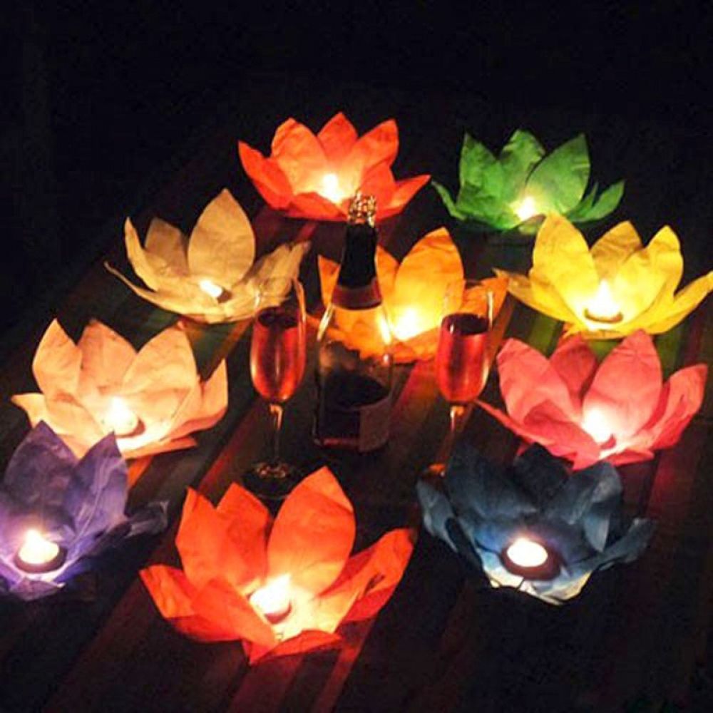 Pool Time, Play Time! Floating paper lanterns, Chinese lanterns