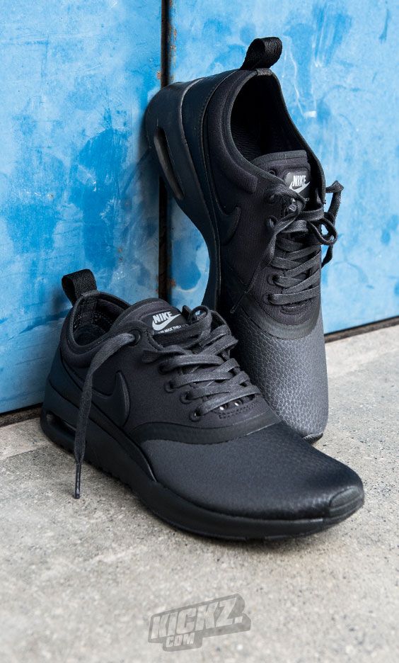 nike air max thea ultra premium all black