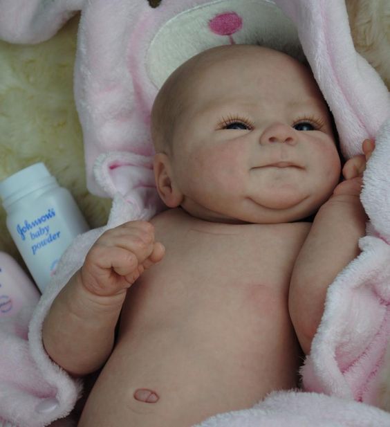 Bespoke Babies~\u0026#39;Coco Malu\u0026#39; Elisa Marx Reborn Baby Girl~Tummy Plate | Newborn baby dolls, Realistic baby dolls, Reborn baby girl
