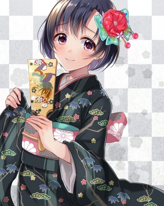Wafukun18 17 アニメの女の子 着物 アニメ着物 カワイイアニメ Wafukun18 17 アニメの女の子 着物 アニメ着物 カワイイアニメ