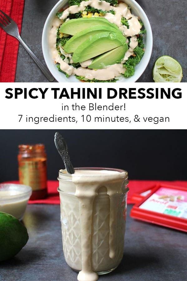 Spicy Tahini Dressing Spicy Tahini Dressing